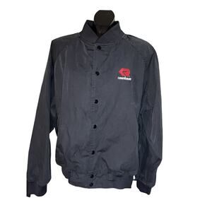 WestArk Rosenbauer Flannel-Lined Poplin Baseball Jacket – XL – Black